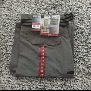 Iron Co. Hybrid Men's Cargo Shorts